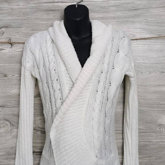 MEDIUM THYME KNIT SWEATER WITH PURSE EUC - Picture 4 of 11